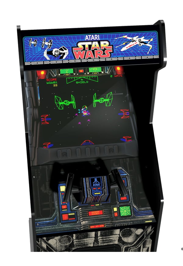 Miniatyrbillede 2 af 7: Arcade1Up Star Wars Arcade Game
