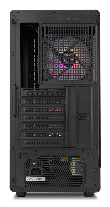 NOX Infinity IOTA Midi Tower Musta