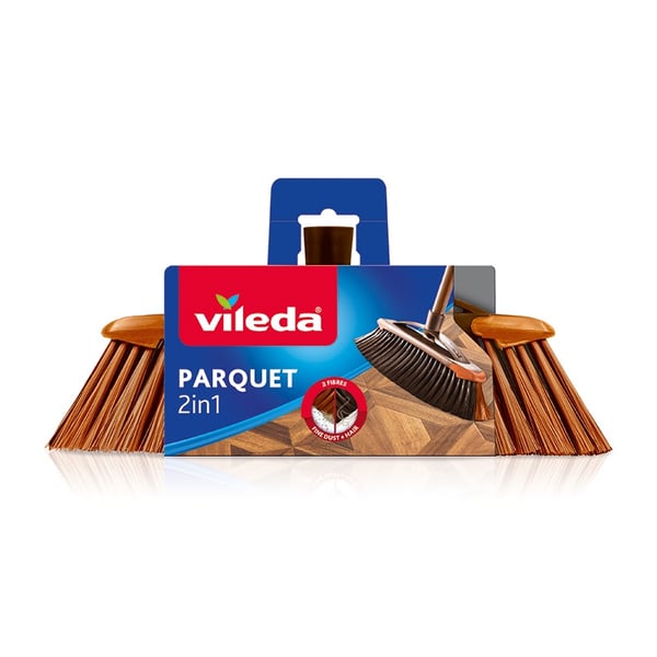 Miniatyrbild 11 av 15: Vileda 4023103147843 sopborste inomhus Mjuk borst Brun, Röd