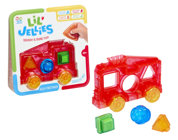 Miniatyrbild 1 av 17: Goliath Lil' Jellies - Jelly Fire Truck