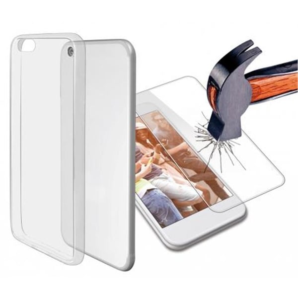 Ksix B0925PACK00 mobiltelefonfodral 11,9 cm (4.7") Mobilskal Transparent
