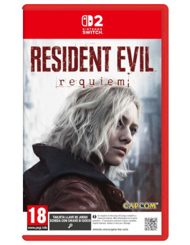 Capcom Resident Evil Requiem Standard Japanska, Engelska, Franska, Italienska, Tyska, Spanska, Portugisiska, Ryska, Förenklad kinesiska, Traditionell kinesiska Nintendo Switch 2 Capcom Resident Evil Requiem Standard Japanska, Engelska, Franska, Italienska, Tyska, Spanska, Portugisiska, Ryska, Förenklad kinesiska, Traditionell kinesiska Nintendo Switch 2