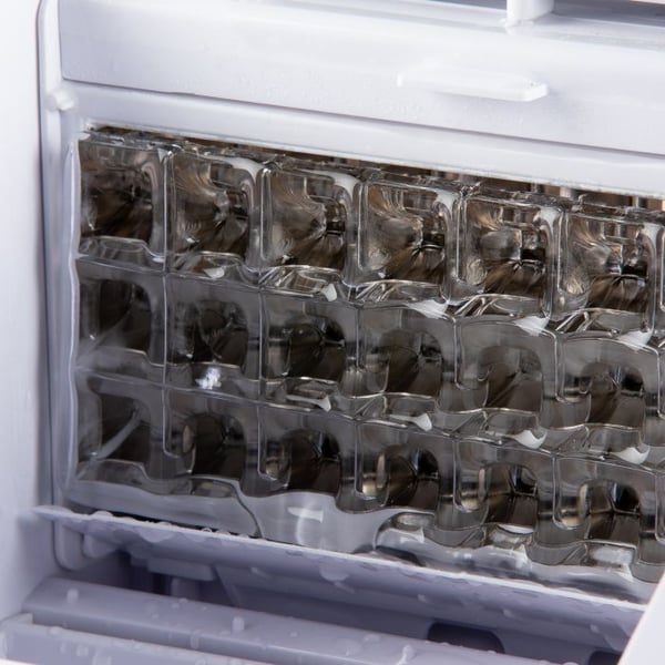 Domo DO9301IB Indbygget/fritstående isterningefremstiller 20 kg/24t 135 W Rustfrit stål