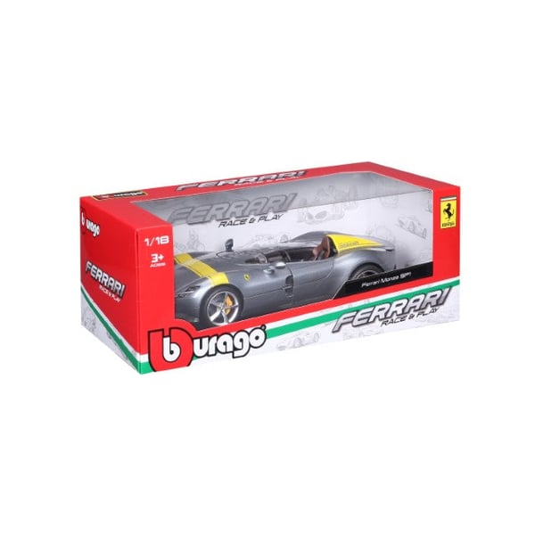 BBURAGO Ferrari Monza SP1 1:18 Modellsuperbil Förmonterad