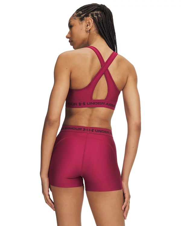 Miniatyrbild 3 av 3: Under Armour Crossback Mid behå Idrott Utan bygel