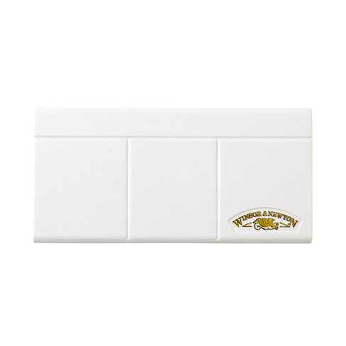 Winsor & Newton 390640 vandbaseret maling Blå, Grøn, Rød, Hvid, Gul Palette 12 stk