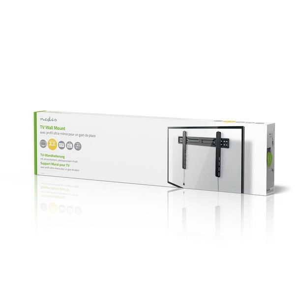 Nedis TVWM5050BK TV-kiinnike 177,8 cm (70") Musta