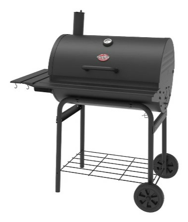 Miniatyrbillede 3 af 4: Char-Griller Pro Deluxe Grill Cylinder Trækul (brændstof) Sort
