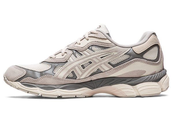 Miniatyrbild 6 av 7: ASICS 1201A789.103_6 modesneaker Hankoppling Grå, Gräddfärgad