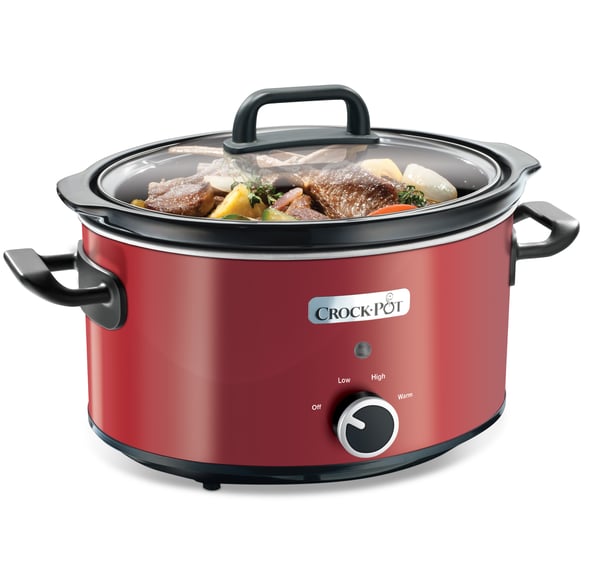 Crock-Pot SCV400RD gryde 3,5 L Sort, Rød