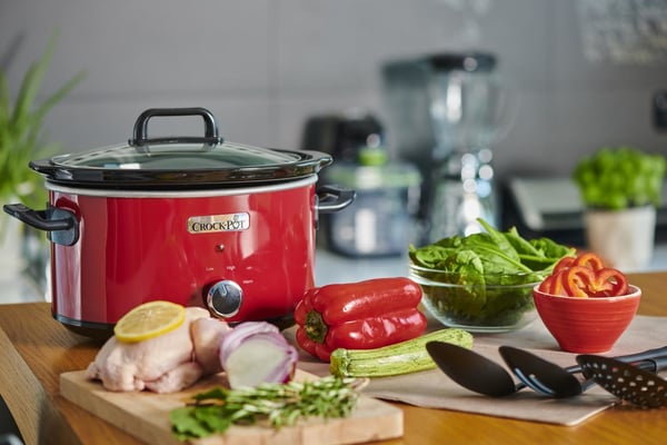 Crock-Pot SCV400RD gryde 3,5 L Sort, Rød