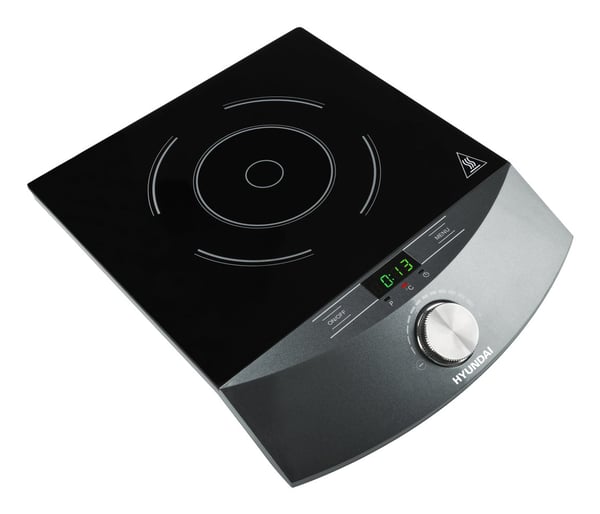 Hyundai IND 133 Sort Bordplade 30 cm Zone induktionskogeplade 1 zone(s)