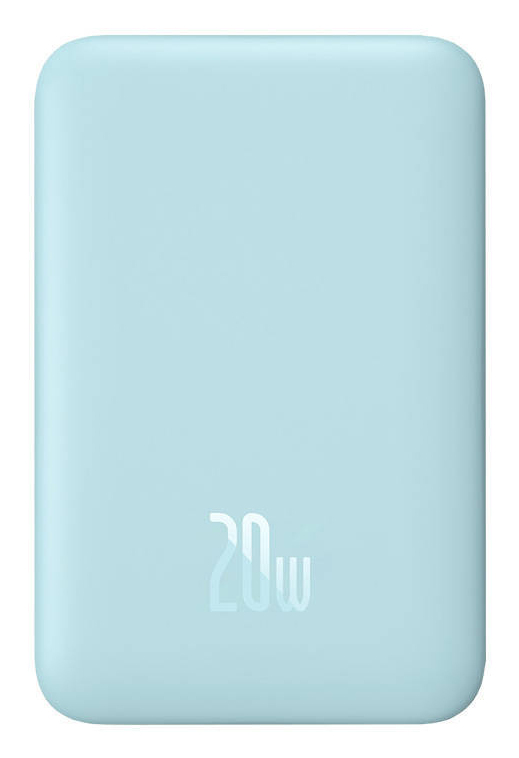 Miniatyrbillede 1 af 10: Baseus PPCX110103 powerbank Lithium polymer (LiPo) 10000 mAh Trådløs opladning Blå
