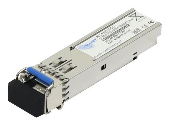 Miniatyrbillede 1 af 2: ALLNET ALL4761-INDU modul til netværksmodtager Fiberoptisk 1000 Mbit/s mini-GBIC/SFP