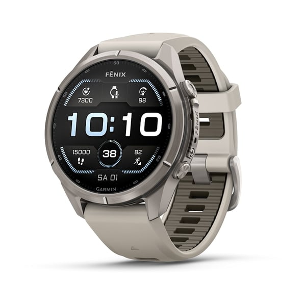 Pikkukuva 1 / 13: Garmin fēnix 9 Pro 3,3 cm (1.3") AMOLED 43 mm Digitaalinen 416 x 416 pikseliä Kosketusnäyttö Titaani Wi-Fi GPS (satelliitti)