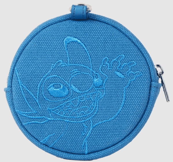 Loungefly Stitch Ohana Canvas Convertible mavetaske Blå