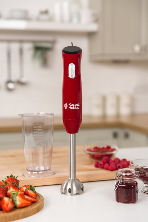 Miniatyrbillede 3 af 6: Russell Hobbs Desire 0,7 L Nedsænkning blender 500 W Rød, Rustfrit stål