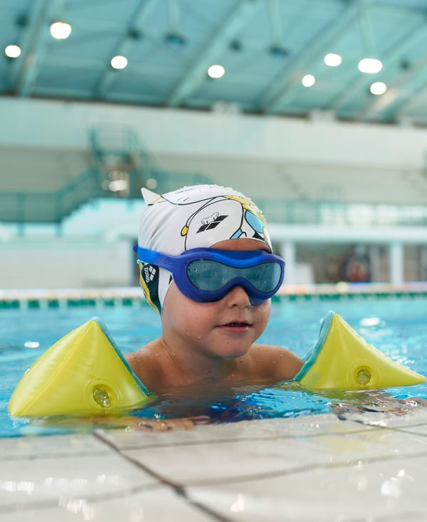 Pikkukuva 5 / 11: Arena Spider Kids Mask uimalasit Nuoriso Unisex Yksi koko