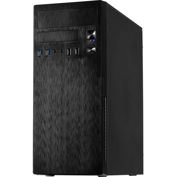 Miniatyrbild 3 av 8: Inter-Tech IT-2812 Business Midi Tower Svart