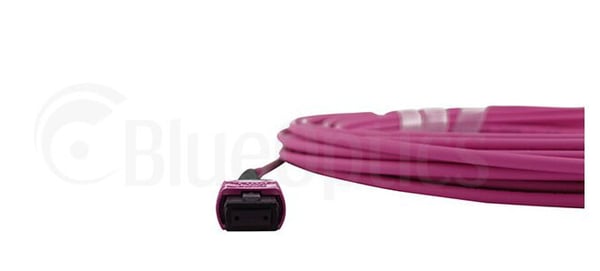 Miniatyrbild 7 av 9: BlueOptics EMC CBL-MPO12-4LC-OM4-7M InfiniBand och fiberoptisk kabel 7,5 m MPO/UPC 4x LC Duplex/UPC Rosa