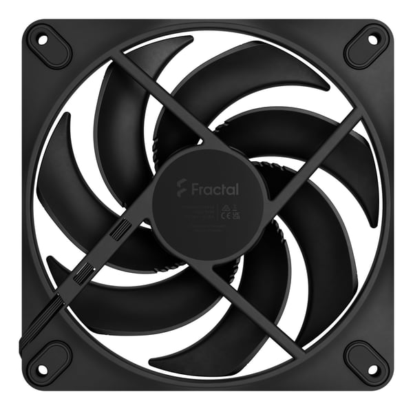 Miniatyrbillede 5 af 6: Fractal Design Momentum 14 Black| Kabinetblæser (FD-F-MO1-1401)