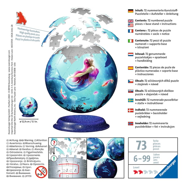 Ravensburger 4005556112500 3D puslespil