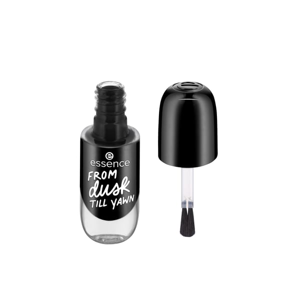 Essence Gel Nail neglelak 8 ml Sort Glans