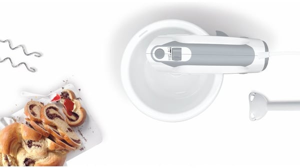 Bosch MFQ36445 tehosekoitin Seisova tehosekoitin 450 W Harmaa, Valkoinen