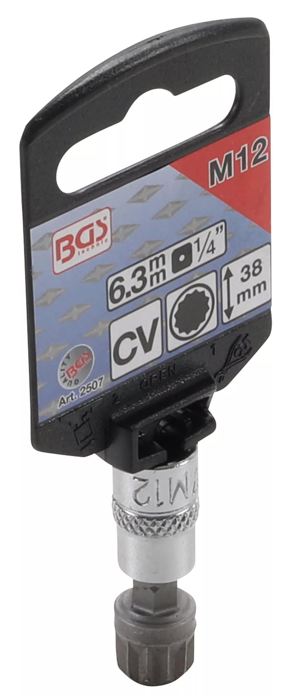 Miniatyrbild 3 av 3: BGS technic Bit Socket