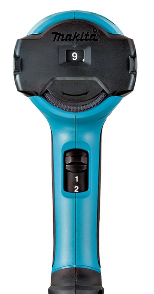 Pikkukuva 4 / 4: Makita HG6031VK kuumailmapistooli 500 l/min 600 °C 1800 W Musta, Sininen