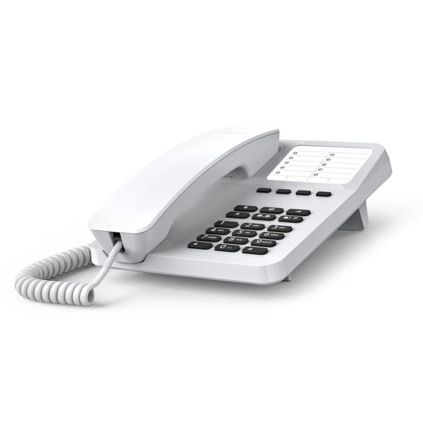 Miniatyrbild 3 av 7: Gigaset DESK 400 Analog telefon Vit