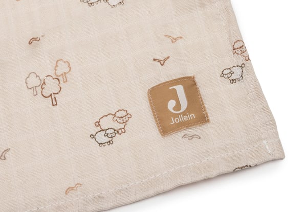 Jollein 535-852-68199 svøb Svøb tæppe Beige
