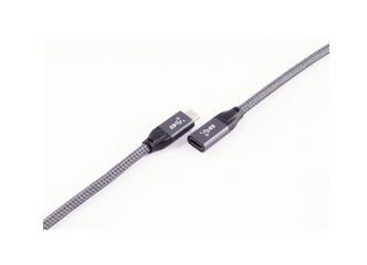 Pikkukuva 3 / 4: shiverpeaks BS13-46030 USB-kaapeli USB 3.2 Gen 2 (3.1 Gen 2) 2 m USB C 10 Gbit/s 100 W Musta, Harmaa
