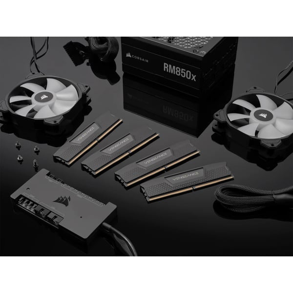 Miniatyrbillede 2 af 7: Corsair Vengeance CMK96GX5M2B6000C30 hukommelsesmodul 96 GB 2 x 48 GB DDR5 288-pin DIMM