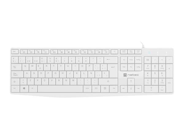 Tastatur Natec NAUTILUS SLIM Spansk Qwerty