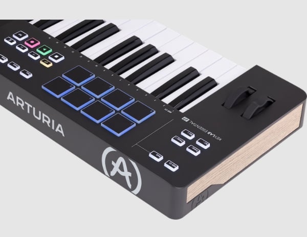 Arturia Keylab Essential 49 MK3 MIDI-keyboard 49 taster USB Sort, Hvid