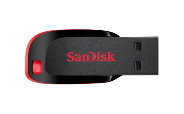 SanDisk Cruzer Blade - USB-flashdrev - 128 GB