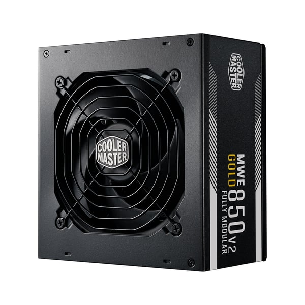 Cooler Master MWE Gold 850 - V2 Full Modular enhed til strømforsyning 850 W 24-pin ATX ATX Sort