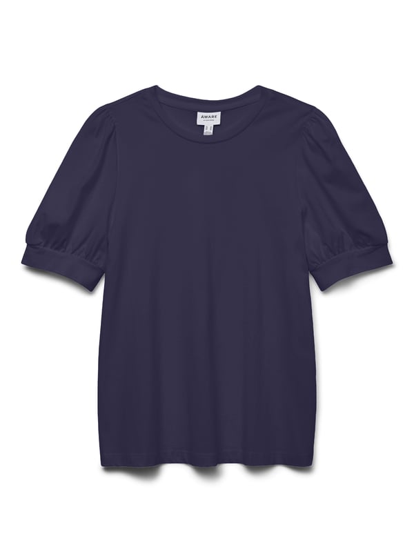 Vero Moda AWKERRY T-Shirt,10275520,M Rund krave Bomuld