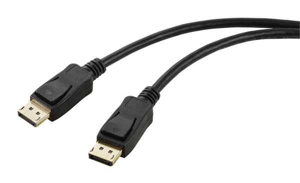 Miniatyrbild 1 av 2: Renkforce RF-5771516 DisplayPort-kabel 2 m Svart