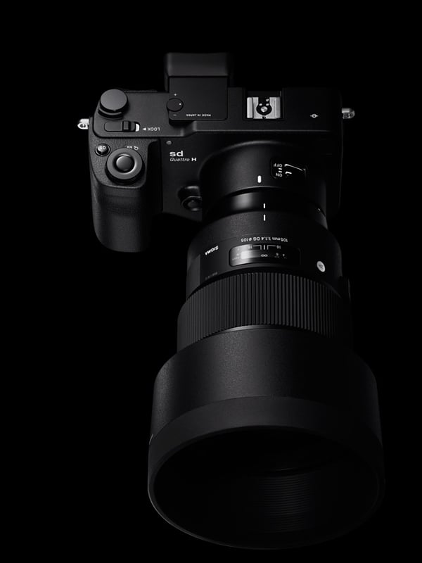 Sigma 105mm F1.4 DG HSM SLR Telefoto zoomobjektiv Sort