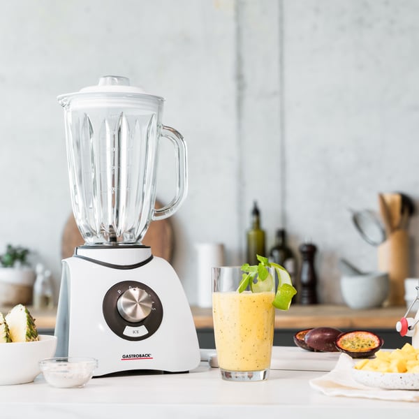 Miniatyrbillede 7 af 7: Gastroback Vital Mixer Basic 1,5 L Bordplade blender 600 W Hvid