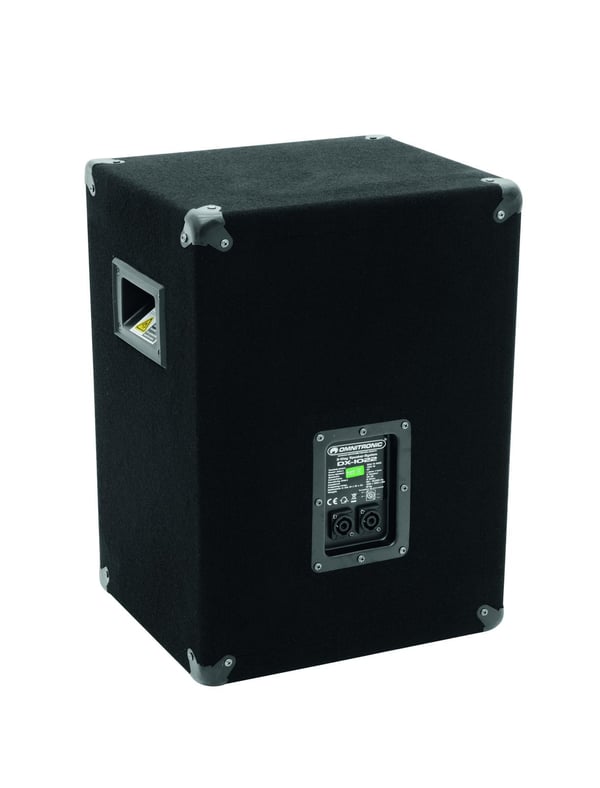 Miniatyrbillede 3 af 3: Omnitronic DX-1022 3-vejs Sort Ledningsført 200 W