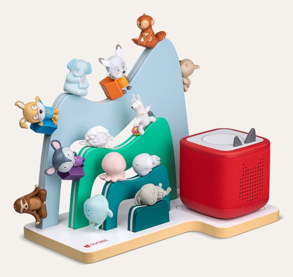Miniatyrbild 7 av 9: tonies 11003792 bokhylla för barn Grön, Blå