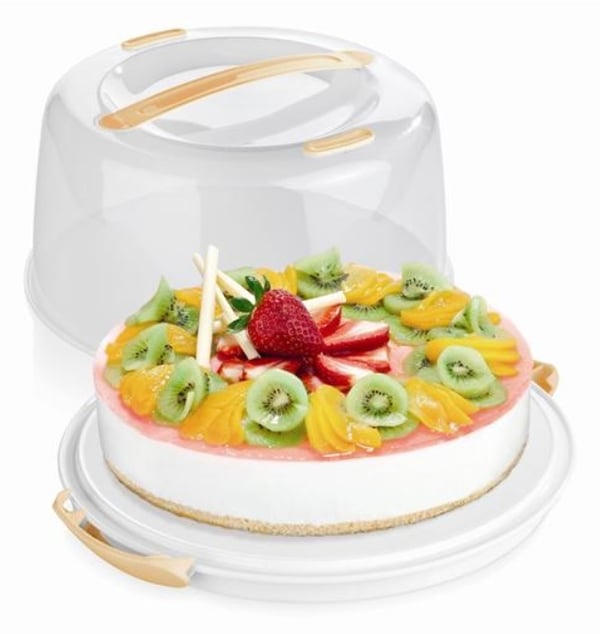 Tescoma 630840 matburkar Rund Pan Vit 1 styck