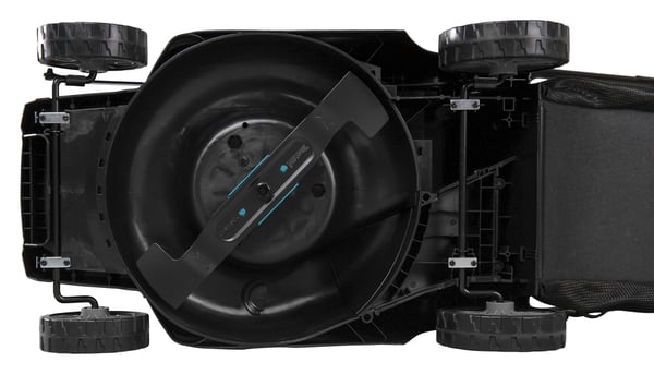 Miniatyrbild 9 av 22: Makita LM003GZ gräsklippare Handgräsklippare Batteri Svart, Blå