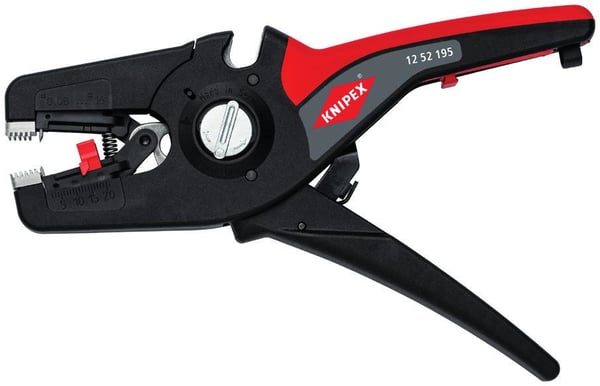 Knipex PreciStrip16 kabelskalare Svart, Röd