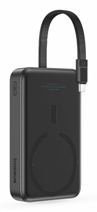 Miniatyrbillede 5 af 7: Baseus P1002210B113-00 powerbank Lithium polymer (LiPo) 10000 mAh Trådløs opladning Hvid