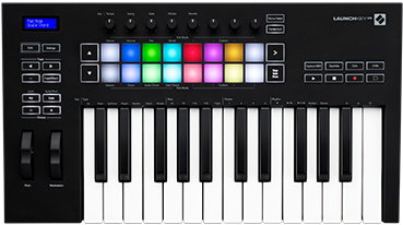 Novation Launchkey 25 MIDI-keyboard 25 taster USB Sort