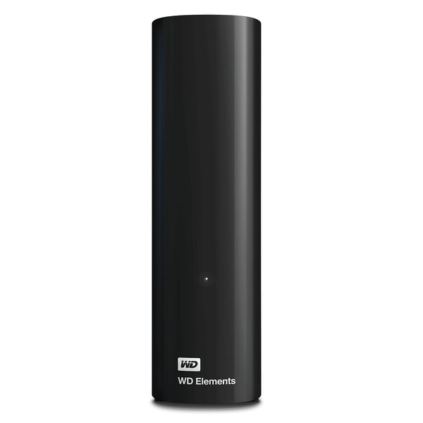 Miniatyrbild 6 av 6: Western Digital Elements WDBWLG0160HBK-EESN externa hårddiskar 16 TB USB Type-A 2.0/3.2 Gen 1 (3.1 Gen 1) Svart